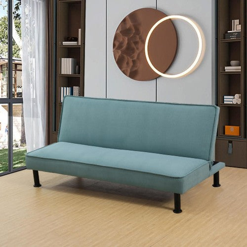 Golden Coast Green Fannel Living Room Sofabed